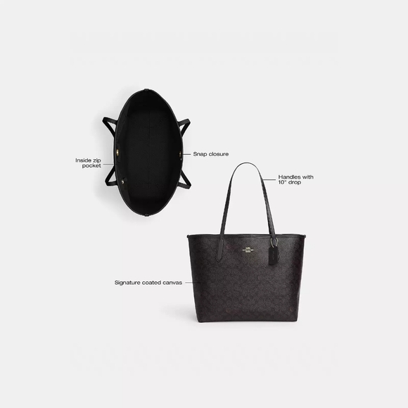 Coach City Tote Bag - Picture 3 of 12